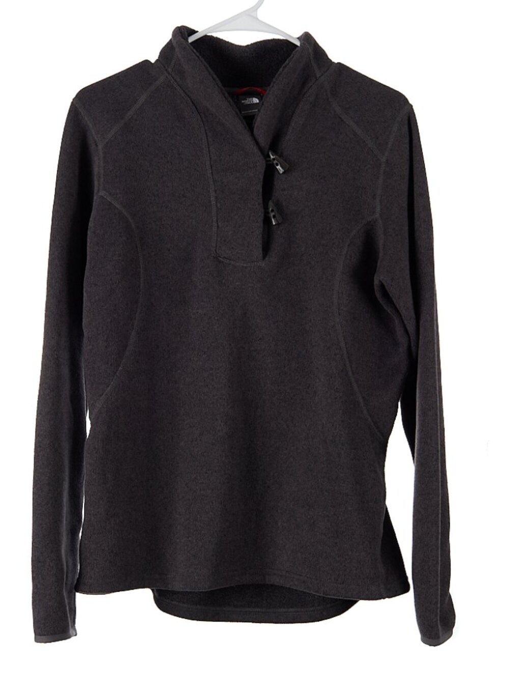 The North Face Crescent Ridge Shawl Collar Fleece Pullover Gray Women's Large